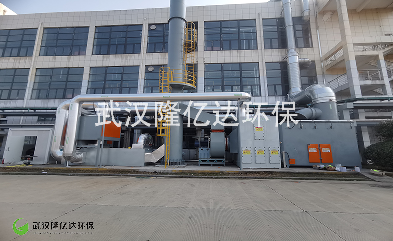 19武汉双虎涂料沸石转轮+催化燃烧项目